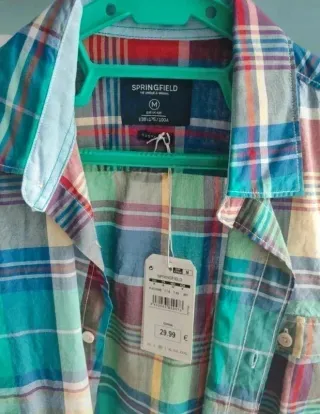 Camisa Springfield Talla M Nueva