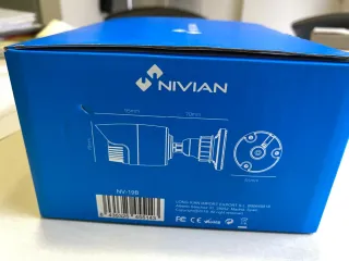 Cámara Vigilancia Exterior Nivian HD
