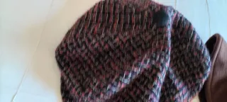 Gorra visera lana y sombrero paño