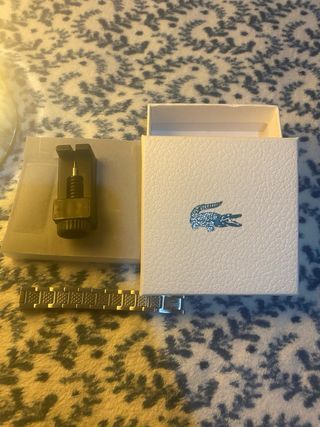 Pulsera Lacoste Oro y Plata