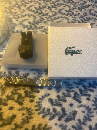 Pulsera Lacoste Oro y Plata
