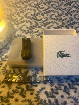 Pulsera Lacoste Oro y Plata