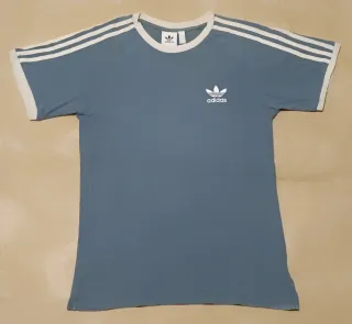 Camiseta Adidas 3 Bandas Azul