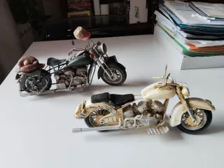 Moto Harley maqueta