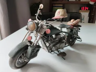Moto Harley maqueta