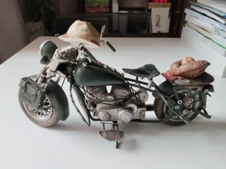 Moto Harley maqueta