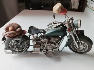 Moto Harley maqueta