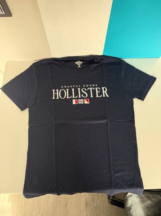 Camiseta Hollister Azul Marino