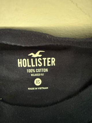 Camiseta Hollister Azul Marino