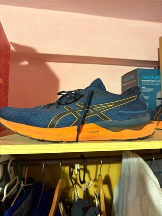 ASICS Talla 50,5 Azul Naranja