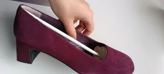 Zapatos de tacón Nina Cebriani morados