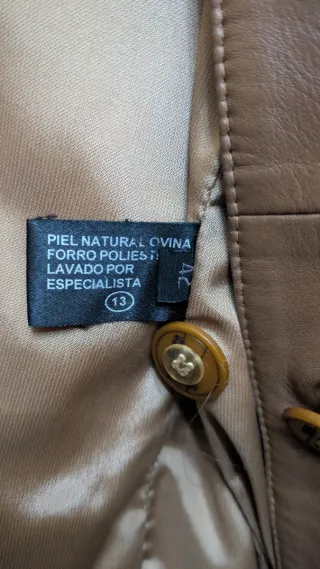 Chaqueta Piel Mujer Marrón SERRA by TORRAS