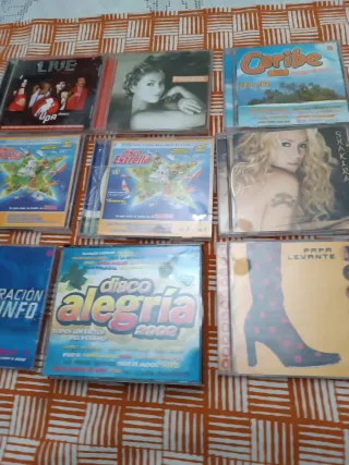 Lote CDs Musicales Variados