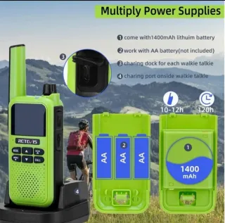 Walkie Talkies RETEVIS RA619 NUEVOS!