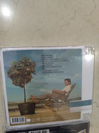 Lote 2 CDs Alejandro Sanz Precintados