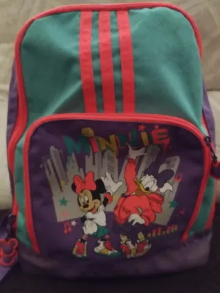 Mochila infantil Minnie y Donald