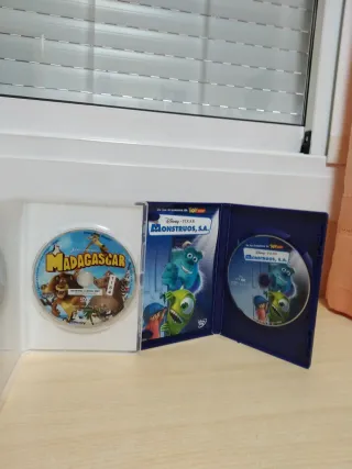 DVD Madagascar y Monstruos S.A. (Español)