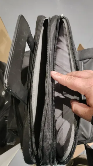 Maletín para portátil negra