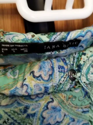 Shorts Zara Cachemira Talla L Mujer/Woman France