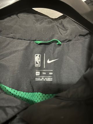 Chaqueta NBA Celtics Nike Negra