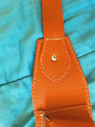 Cartucciera a tracolla in cuoio vintage