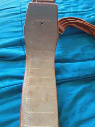 Cartucciera a tracolla in cuoio vintage