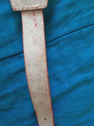 Cartucciera a tracolla in cuoio vintage