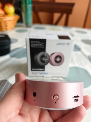 Altavoz Bluetooth OWLOTECH Mini Rosa