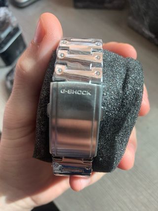 Reloj G-Shock Metálico Azul Cian