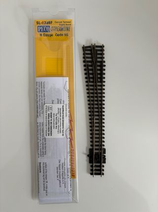 Desvío Peco Streamline N Gauge Code 55