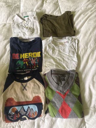 Lote Ropa Niño 3-4 Años Invierno