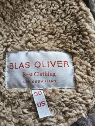 Chaquetón sintético con pelo