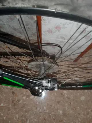 Bicicleta Racer 29 Negra y Verde