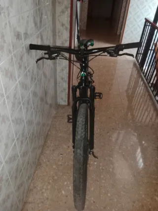 Bicicleta Racer 29 Negra y Verde
