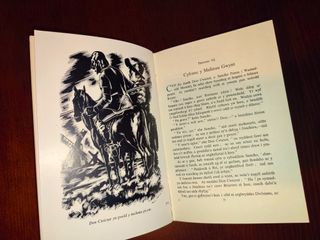 DON QUIJOTE en GALÉS. 1954, GALES. CERVANTES