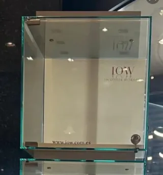 2 Vitrinas Cubo Joyería Profesional