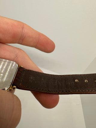 Reloj Hamilton Art Decó Dorado Bañado oro 14k