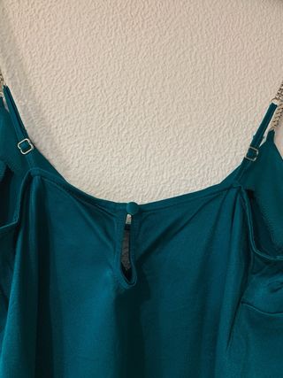 Top fiesta tirantes brillantes