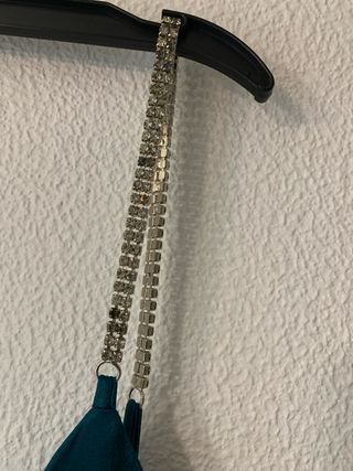 Top fiesta tirantes brillantes