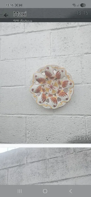 Set di Piatti decorativi in ceramica