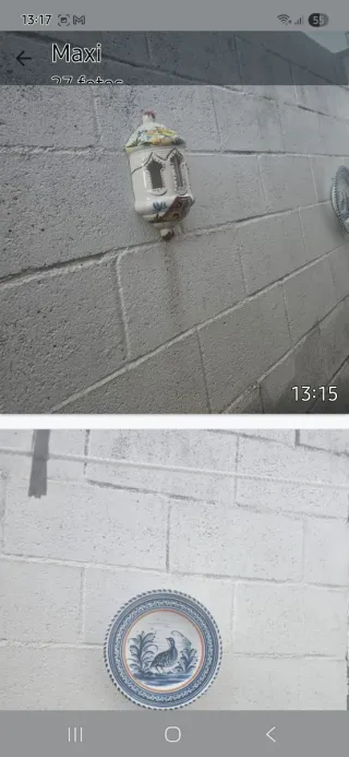 Set di Piatti decorativi in ceramica