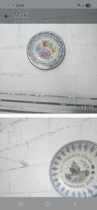 Set di Piatti decorativi in ceramica