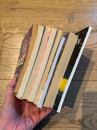 Algunos libros en inglés. Para niñas.