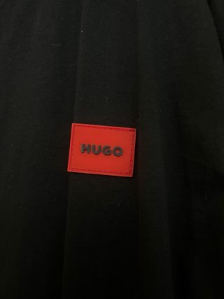 Camiseta Hugo Boss Talla XXL Negra