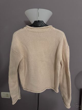 Maglione OVS Rosa, taglia XS, girocollo
