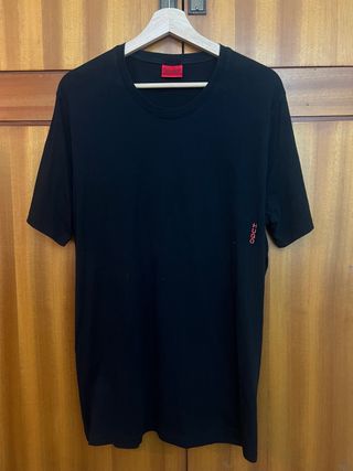 Camiseta Hugo Boss Negra Talla XXL