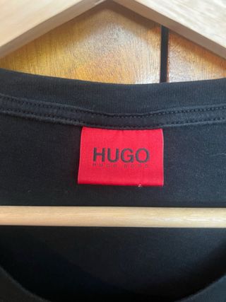 Camiseta Hugo Boss Negra Talla XXL