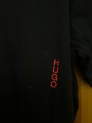 Camiseta Hugo Boss Negra Talla XXL