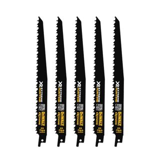 DEWALT 5x Lâminas para Serra Sabre 230mm DT99555