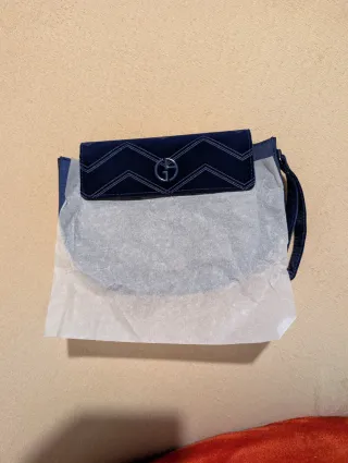 Pochette Giorgio Armani Blu